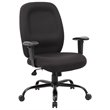 Scranton & Co Heavy Duty 400lb. Capacity Task Chair with Adjustable Arms - Black