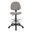 Scranton & Co Contoured Fabric Drafting Stool with 20