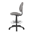Scranton & Co Contoured Fabric Drafting Stool with 20