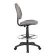 Scranton & Co Contoured Fabric Drafting Stool with 20