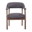Scranton & Co Accent Arm Chair in Slate Gray Commercial Grade Linen