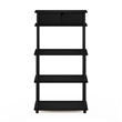Scranton & Co Toolless Kitchen Shelf with Cabinet in Americano/Black