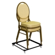 Scranton & Co Church Chair Dolly with Black Powder Coated Finish