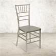 Scranton & Co Premium Resin Stacking Chair in Champagne Finish