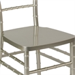 Scranton & Co Premium Resin Stacking Chair in Champagne Finish