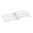 Scranton & Co 3-Tier Spice Rack Organizer Set of 2 in White