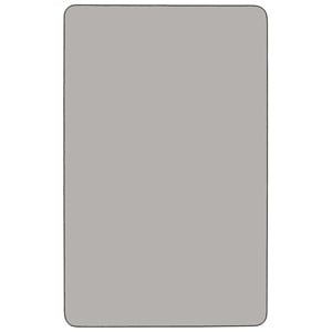 Scranton & Co 30&quot x 72&quot Gray Activity Table with Adjustable Legs