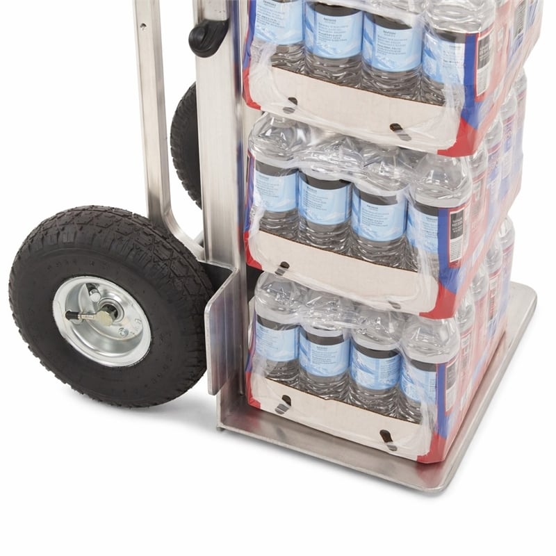 Scranton & Co 3-in-1 Aluminum Hand Truck Cart Lightweight 1000 lb Capacity