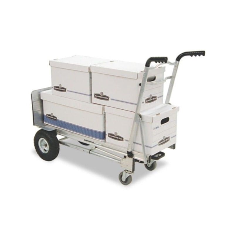 Scranton & Co 3-in-1 Aluminum Hand Truck Cart Lightweight 1000 lb Capacity