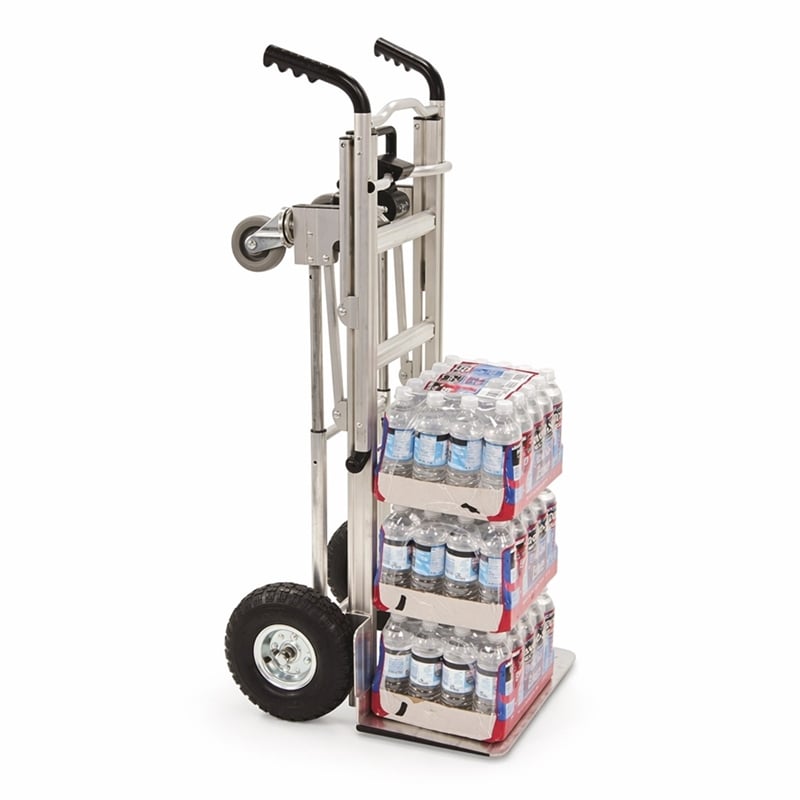 Scranton & Co 3-in-1 Aluminum Hand Truck Cart Lightweight 1000 lb Capacity
