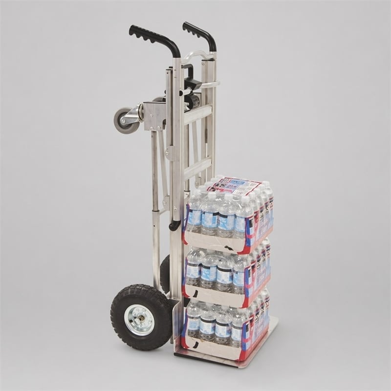 Scranton & Co 3-in-1 Aluminum Hand Truck Cart Lightweight 1000 lb Capacity
