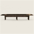 Scranton & Co 18 Ft Boat-Shaped Conference Table in Mocha Laminate