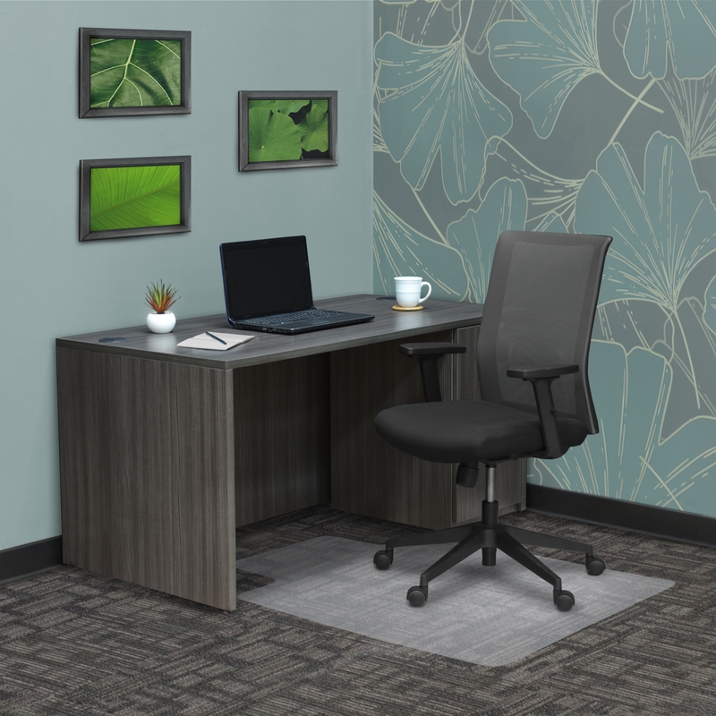 Scranton & Co Office Chair Mat for Carpet 36 x 48 inch in Clear