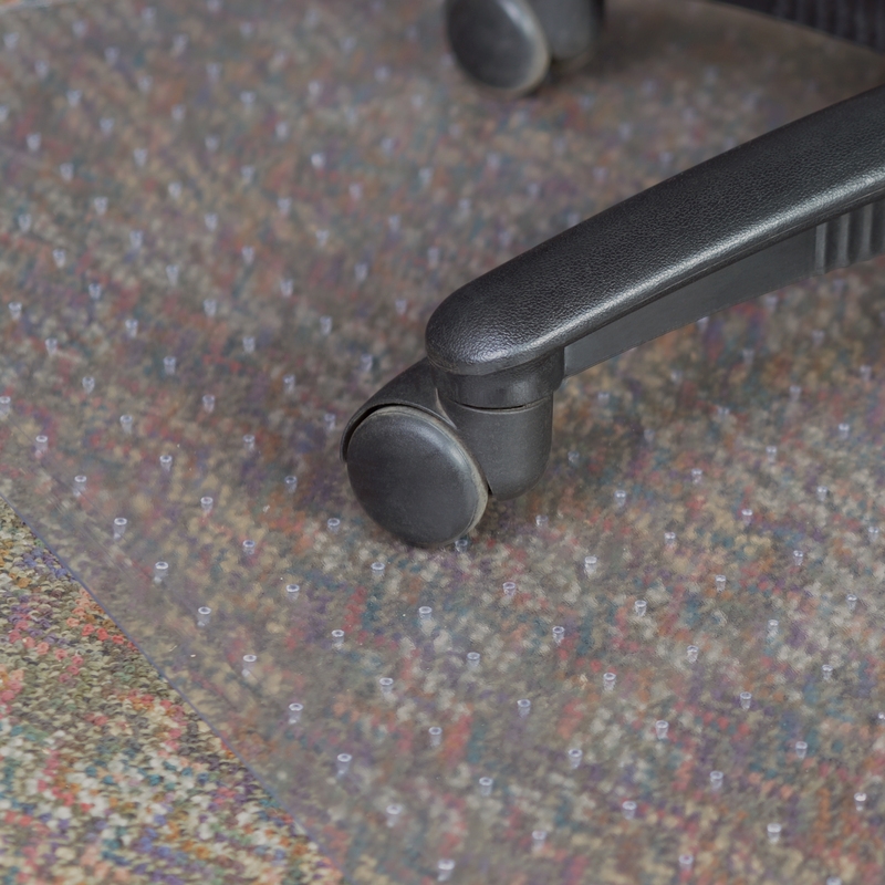 Scranton & Co Office Chair Mat for Carpet 36 x 48 inch in Clear