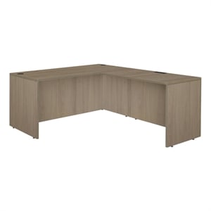 Scranton & Co 71&quot x 82&quot Executive L Desk Shell with Return in Noble Oak