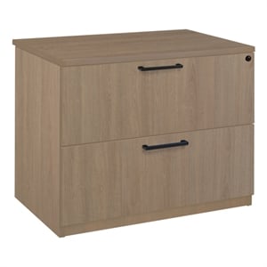 Scranton & Co 2 Drawer Full Suspension Lateral File in Noble Oak