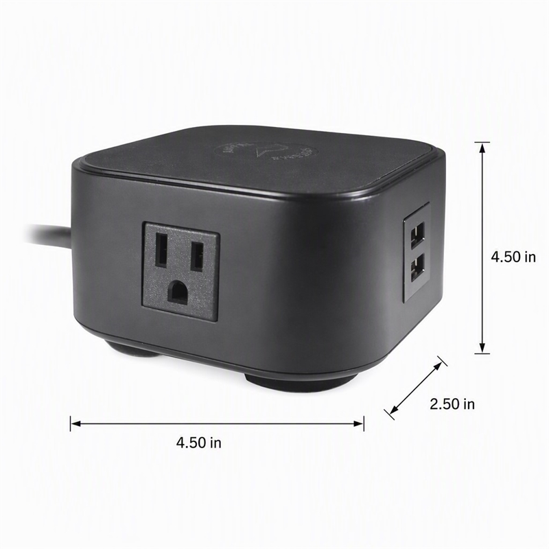 Scranton & Co Quad Power Station with 2 USB-A Ports and Wireless Charging
