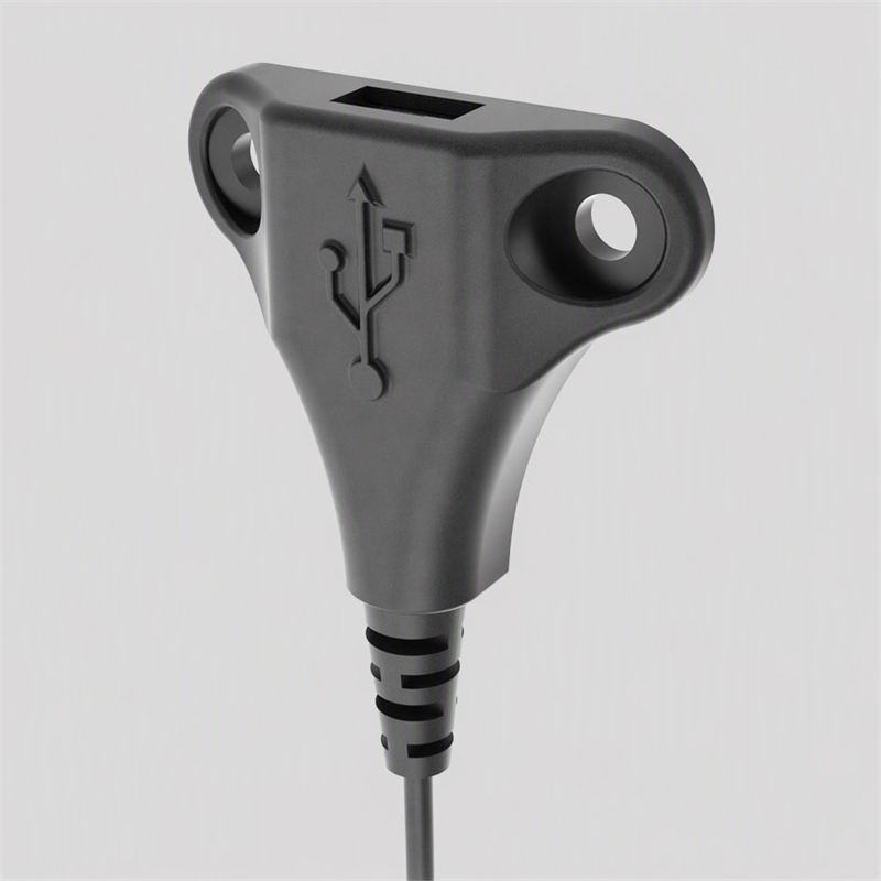 Scranton & Co Single USB-A Stingray Mountable Charger in Black