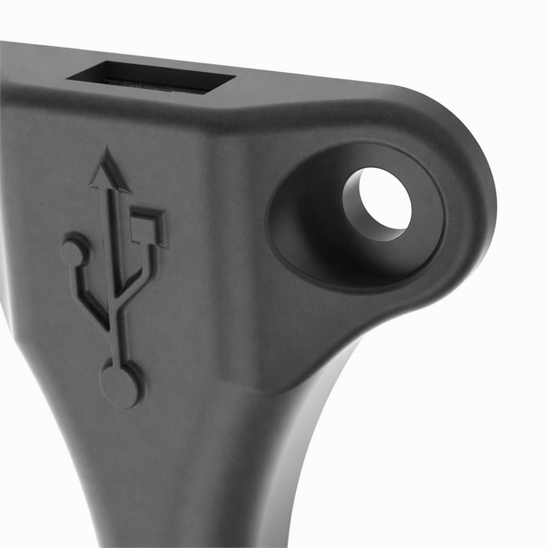 Scranton & Co Single USB-A Stingray Mountable Charger in Black