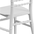 Scranton & Co Kids Resin Chiavari Event Chair in White