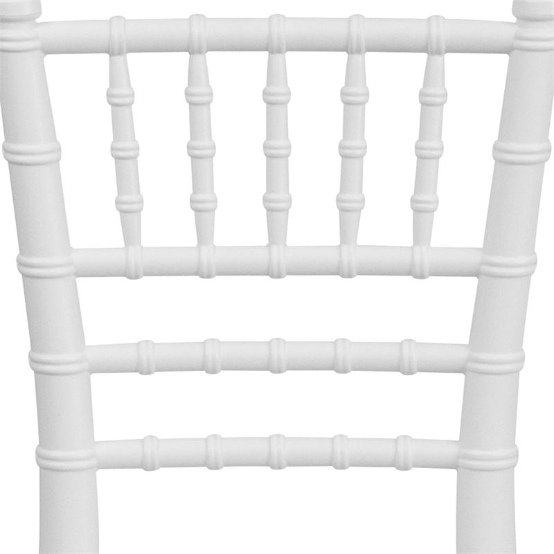 Scranton & Co Kids Resin Chiavari Event Chair in White