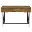 Scranton & Co 47-Inch 3-Drawer Wood Writing Desk in Rustic Nutmeg