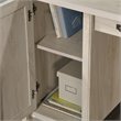 Scranton & Co Engineered Wood Computer Desk with Chalked Chestnut Finish