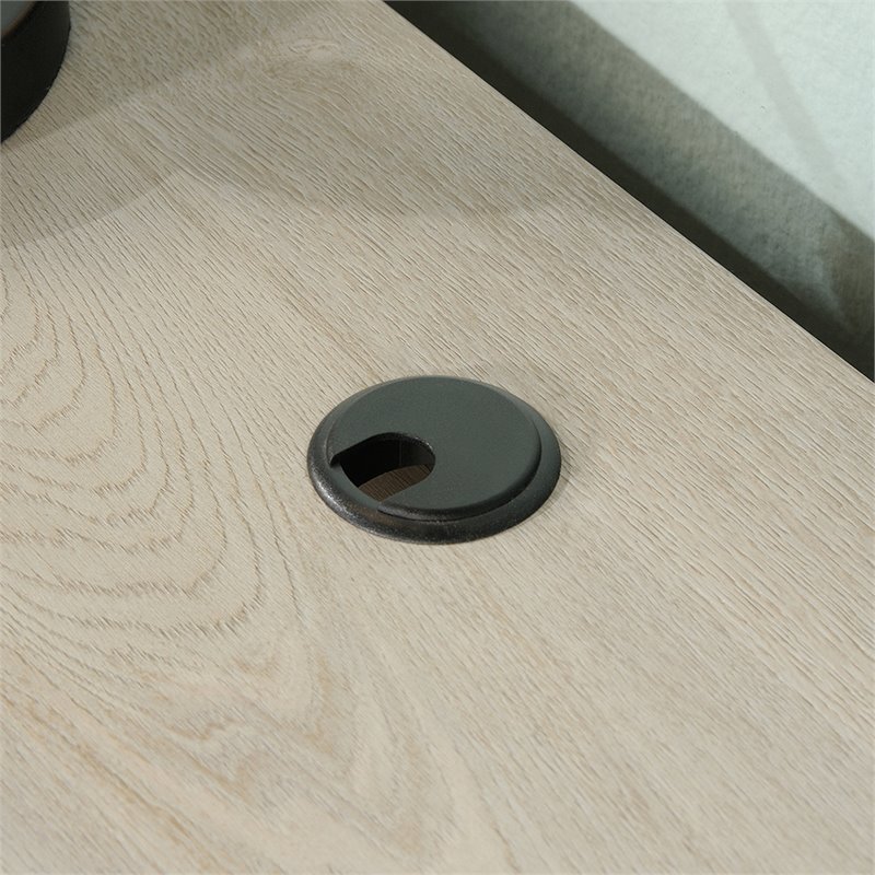 Scranton & Co Engineered Wood Computer Desk with Chalked Chestnut Finish