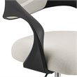Scranton & Co Adjustable Ergonomic Drafting Chair in Gray Mesh