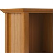 Scranton & Co 8-Cube Light Golden Brown Wood Sofa Table