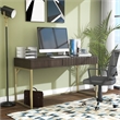 Scranton & Co Contemporary Lift-Top Writing Desk in Walnut Finish