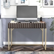 Scranton & Co Writing Desk with USB Port in Walnut Finish