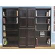 Scranton & Co 15 Shelf Espresso Wood Bookcase with Storage Cabinet