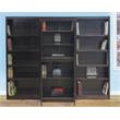 Scranton & Co 15 Shelf Espresso Wood Bookcase with Storage Cabinet