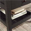 Scranton & Co L-Shaped Desk with Storage in Raven Oak Finish