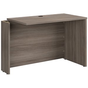 Scranton & Co 42&quot Engineered Wood Adjustable Desk Return in Hudson Elm