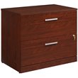 Scranton & Co Lateral Filing Cabinet with 2 Drawers in Classic Cherry