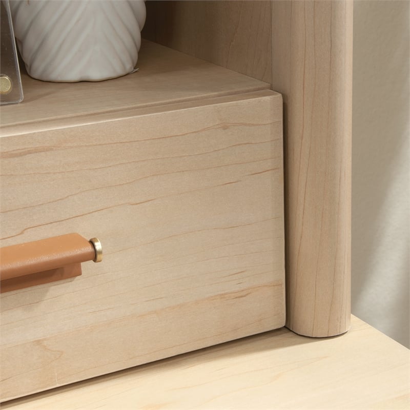 Scranton & Co Transitional Engineered Wood Hutch in Natural Maple