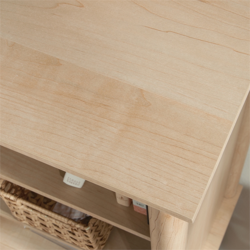 Scranton & Co Transitional Engineered Wood Hutch in Natural Maple