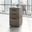 Scranton & Co 3-Drawer Mobile Filing Cabinet in Engineered Wood Hudson Elm