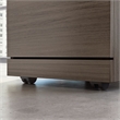 Scranton & Co 2-Drawer Mobile Filing Cabinet in Hudson Elm Finish