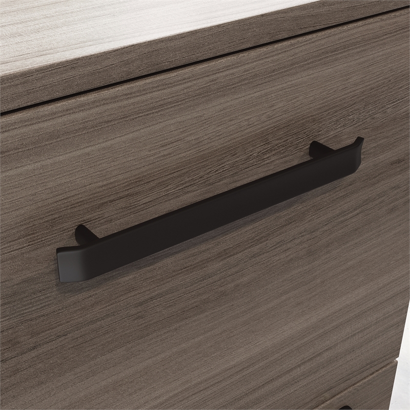 Scranton & Co 2-Drawer Mobile Filing Cabinet in Hudson Elm Finish