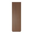 Scranton & Co Mid Century Bookcase with Drawer in Walnut Wood Finish