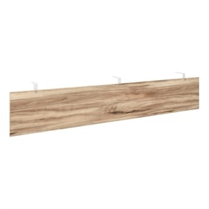 Scranton & Co Engineered Wood & Metal Desk Modesty Panel in Kiln Acacia