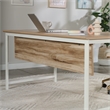 Scranton & Co Engineered Wood & Metal Desk Modesty Panel in Kiln Acacia
