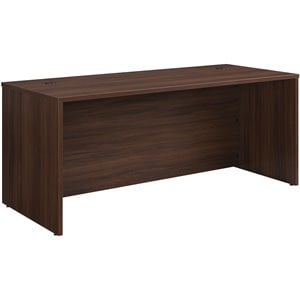 Scranton & Co Engineered Wood 72&quot x 30&quot Desk Shell in Noble Elm Finish