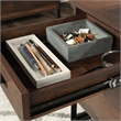 Scranton & Co Briarbrook Mobile File Cabinet in Barrel Oak Finish