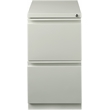 Scranton & Co Set of 12 Mobile 2-Drawer Steel File Cabinets in Gray