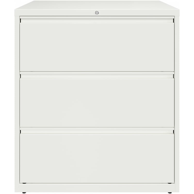 Scranton & Co 3-Drawer Metal Lateral File Cabinet Bundle in White