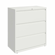 Scranton & Co 3-Drawer Metal Lateral File Cabinet Bundle in White
